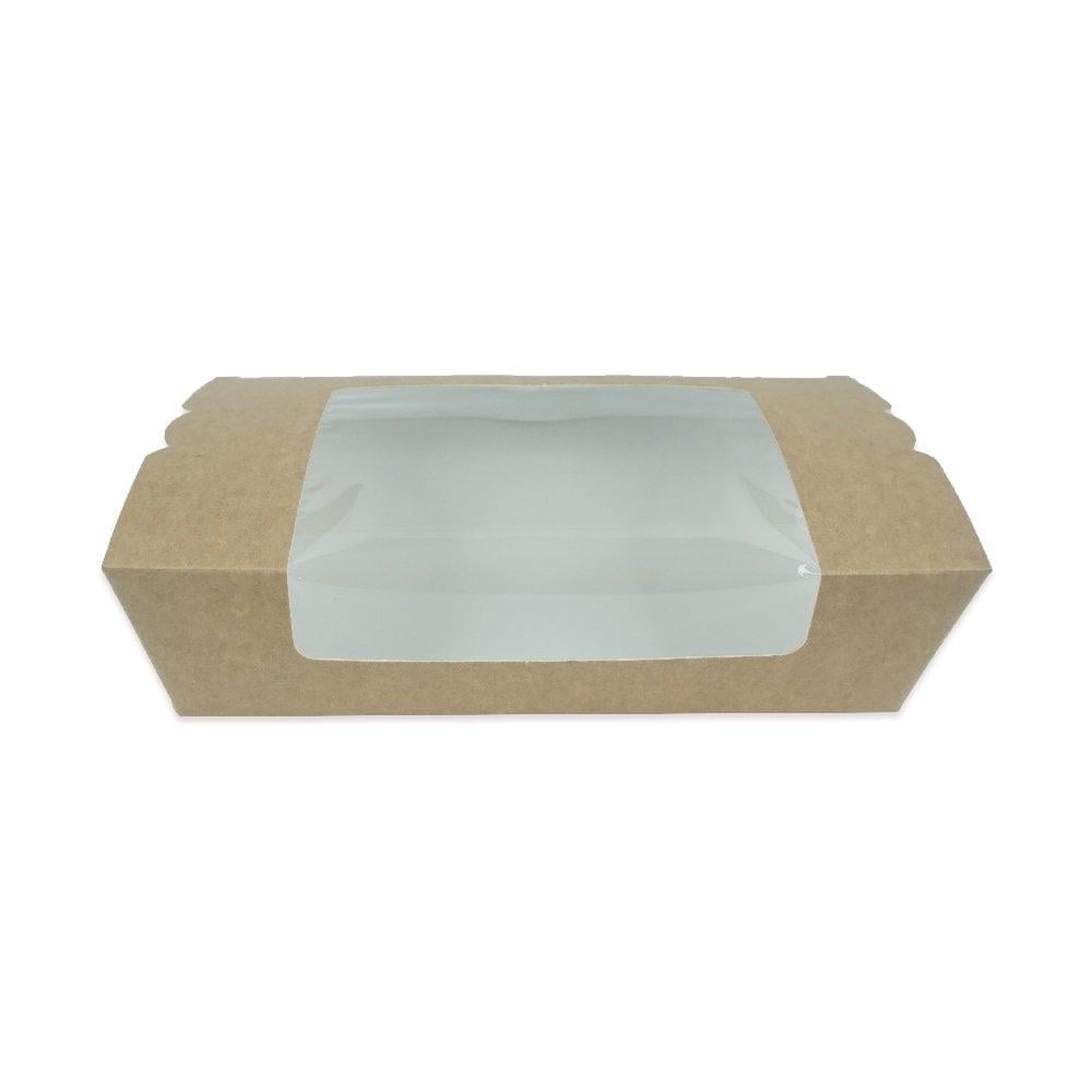 Kutu Menü Box Pencereli Küçük 14x10x5 Cm 40 Adetli