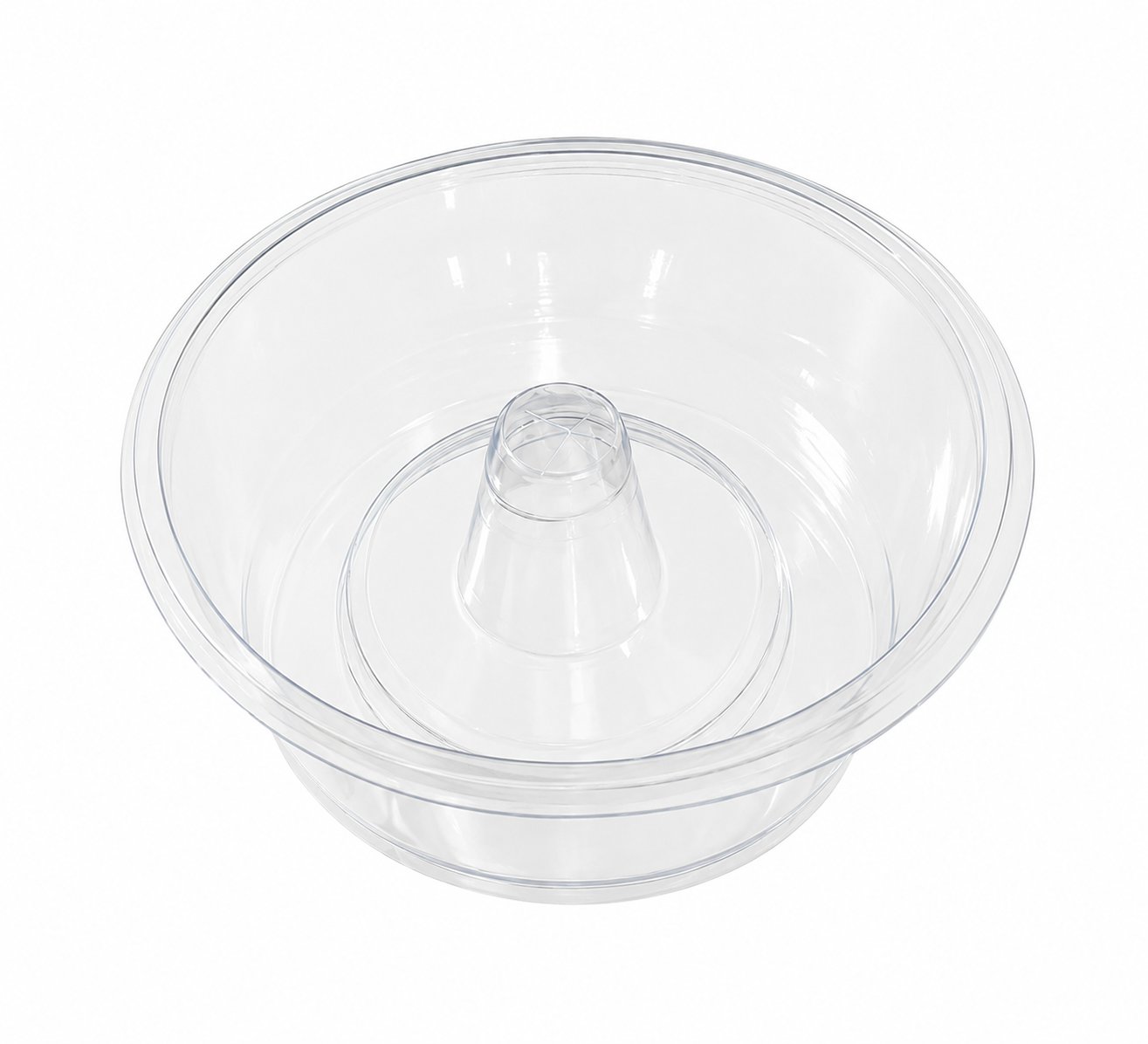 Plastik Bardak Kapağı Kase PET, çap 95-101 mm Uyumlu 420 Adet