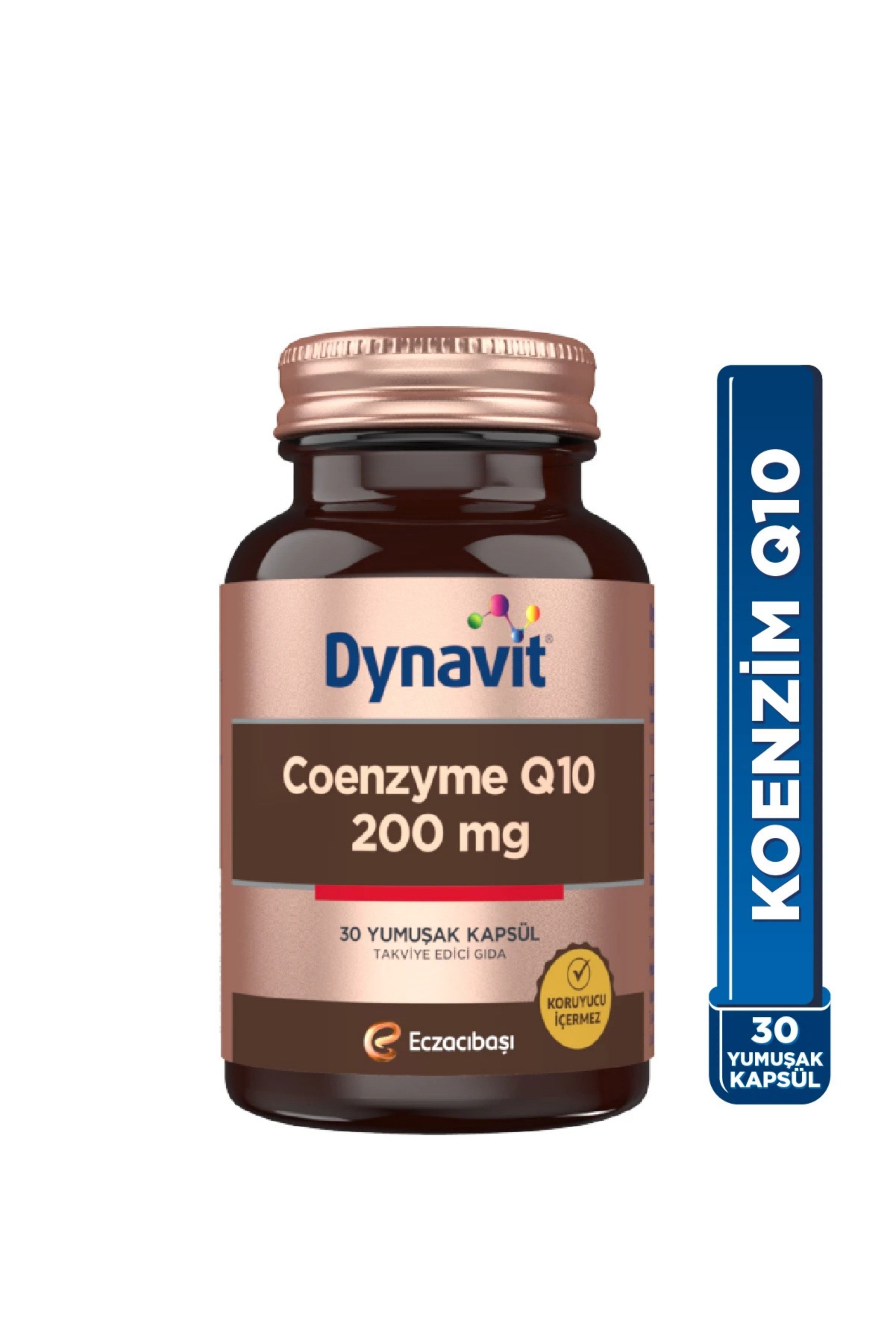 Dynavit Coenzyme Q10 200 mg 30 Kapsül
