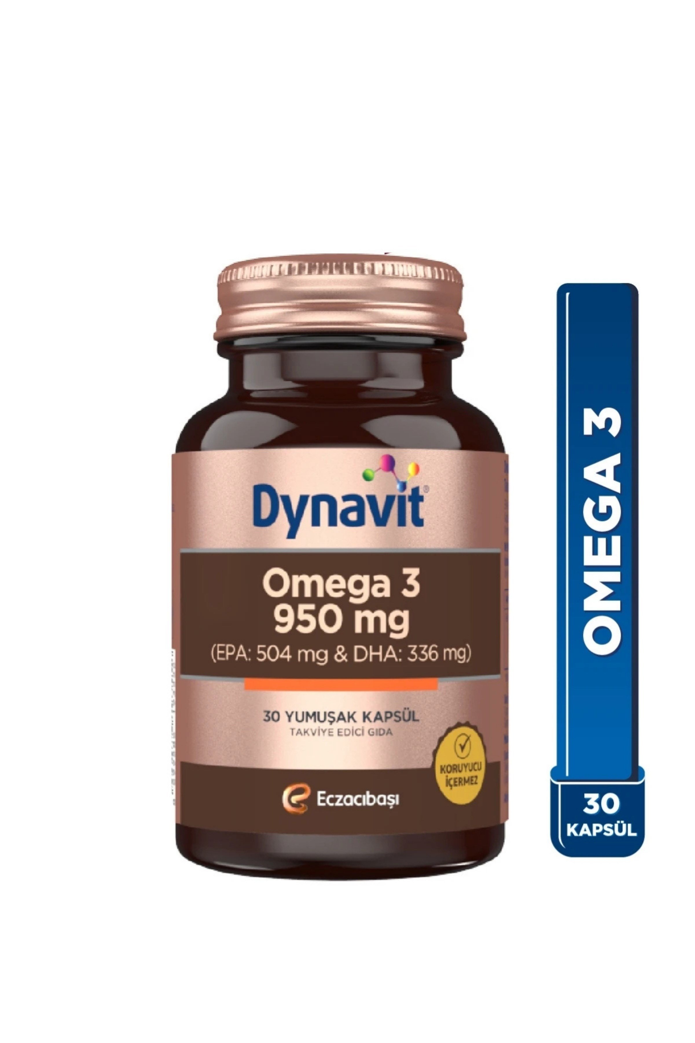 Dynavit Omega-3 950 mg 30 Kapsül