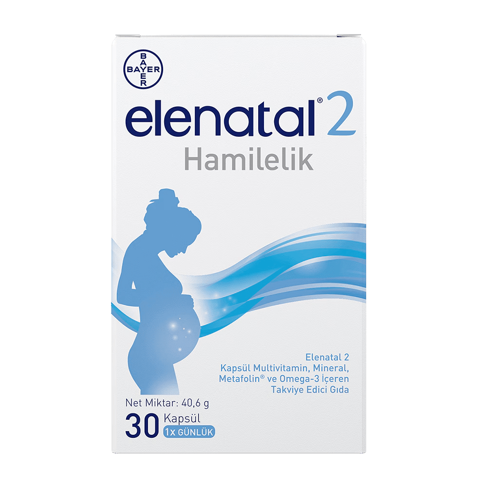 Elenatal 2 Hamilelik 30 Kapsül