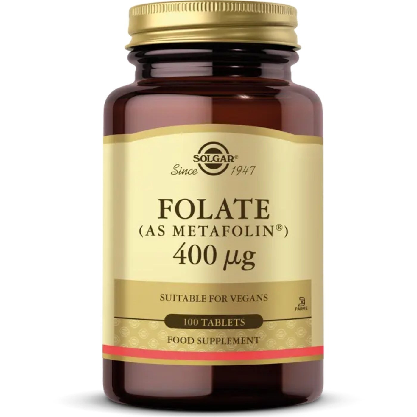 SOLGAR Folate (Metafolin®) 400 mcg 50 Tablet