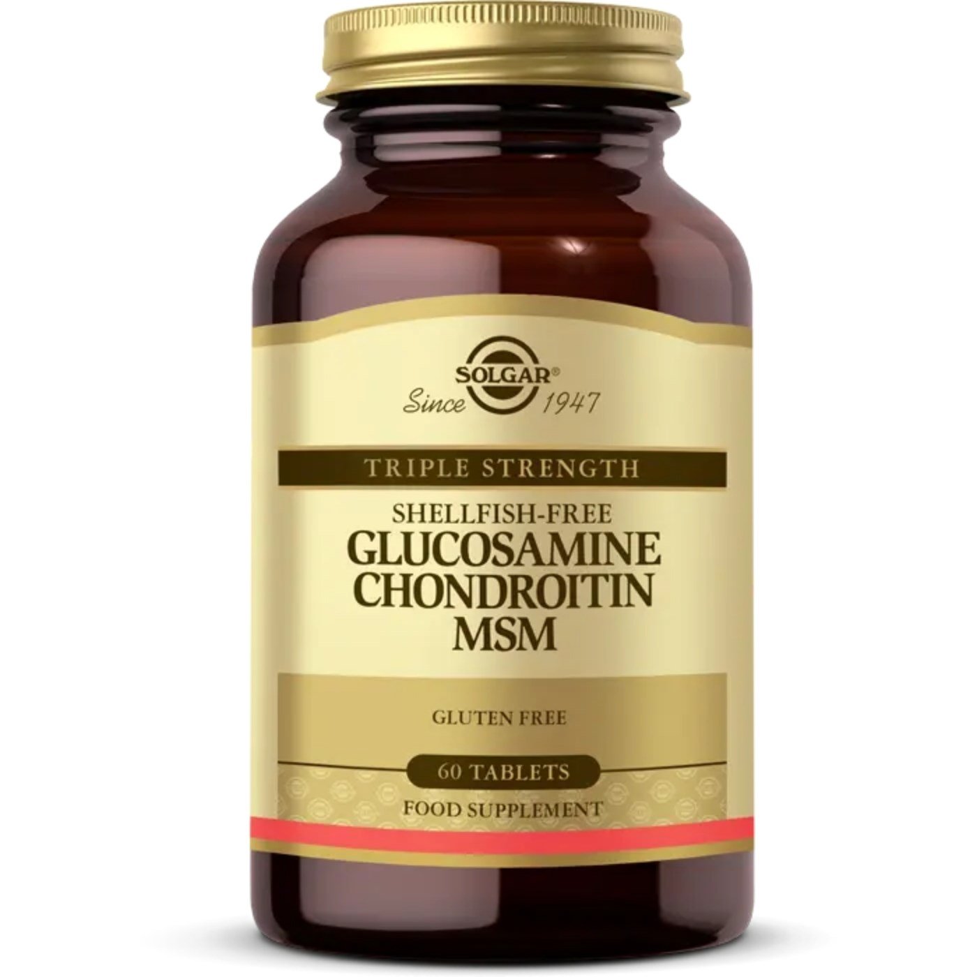 SOLGAR Glucosamine Chondroitin MSM 60 Tablet