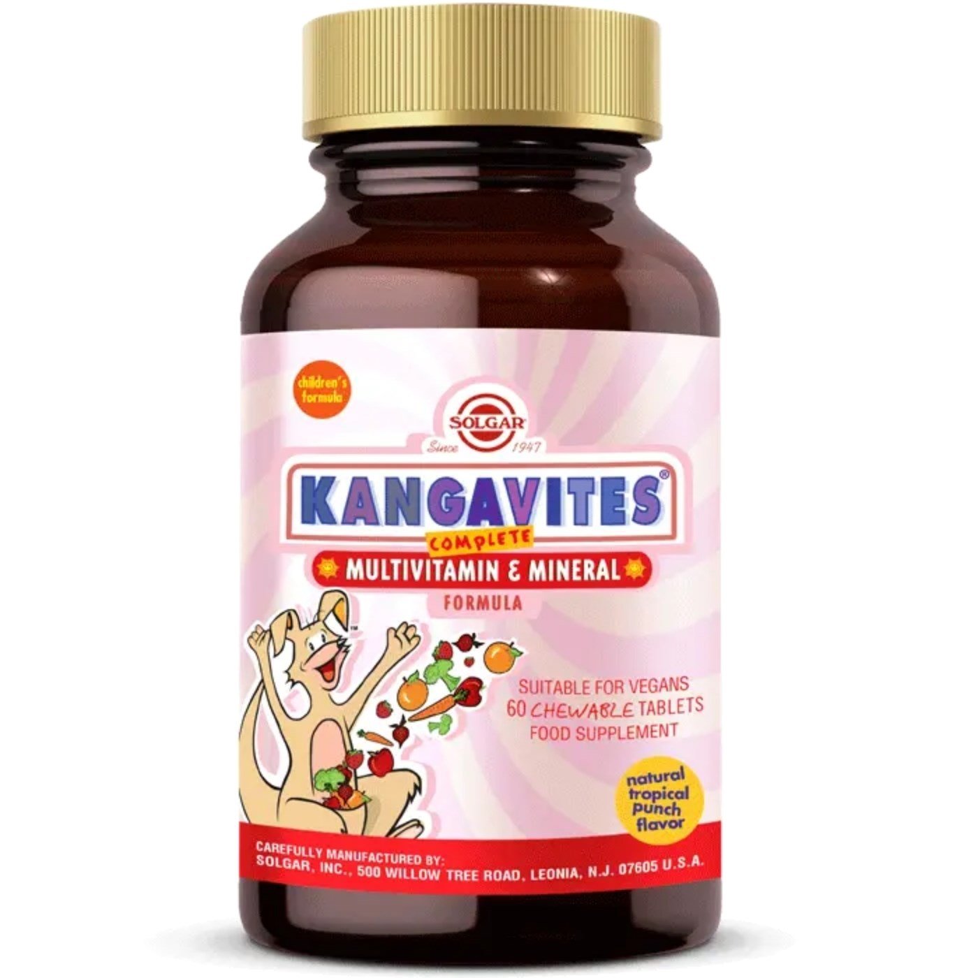 SOLGAR Kangavites® Multivitamin & Mineral 60 Tablet