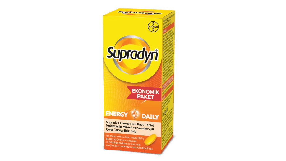 Supradyn Daily Koenzim Q10 60 Film Kaplı Tablet