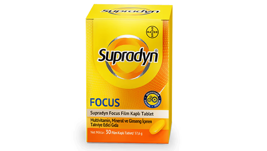 Supradyn Energy Focus 30 Tablet