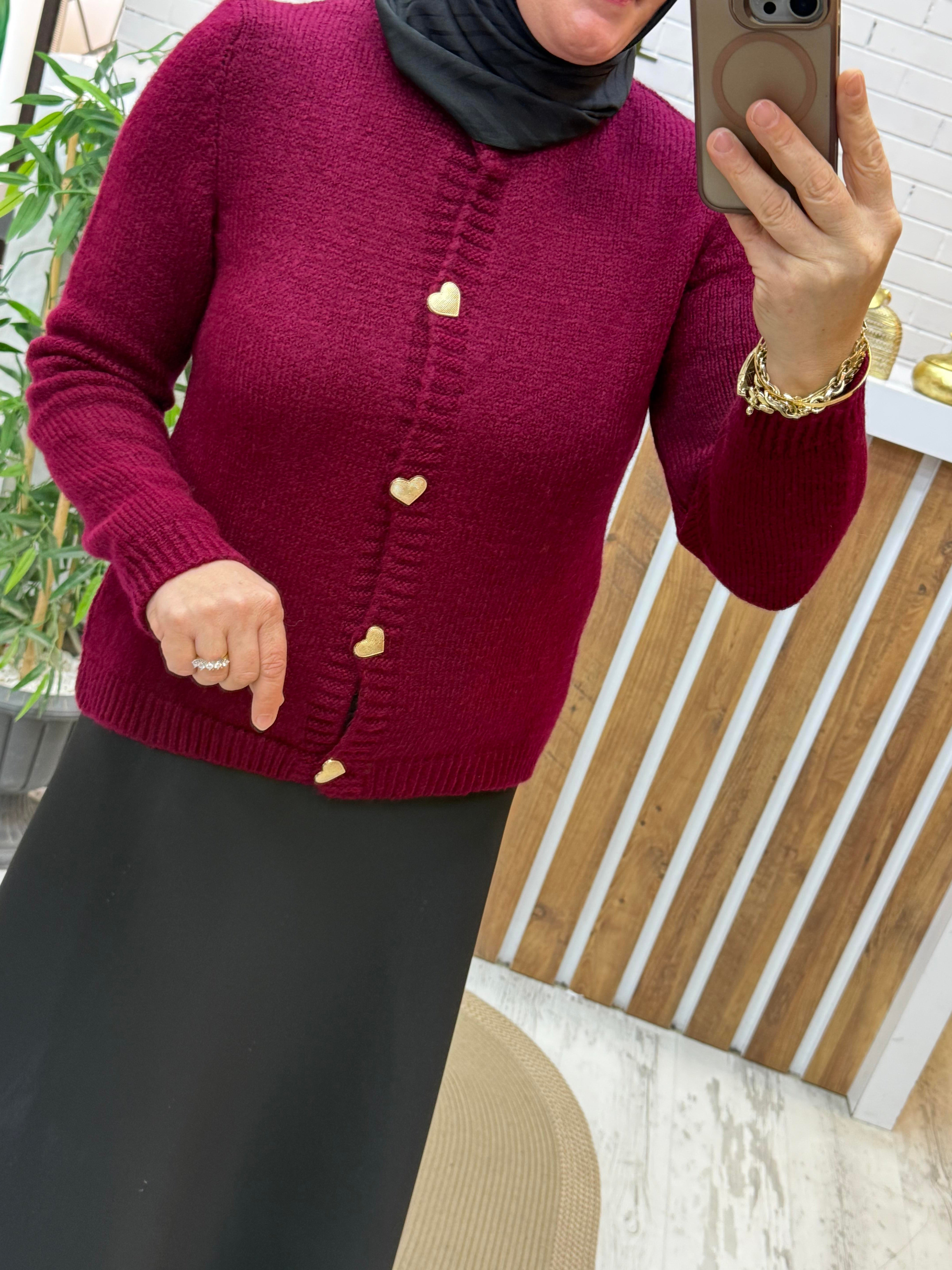 KALPLİ DÜĞMELİ HIRKA