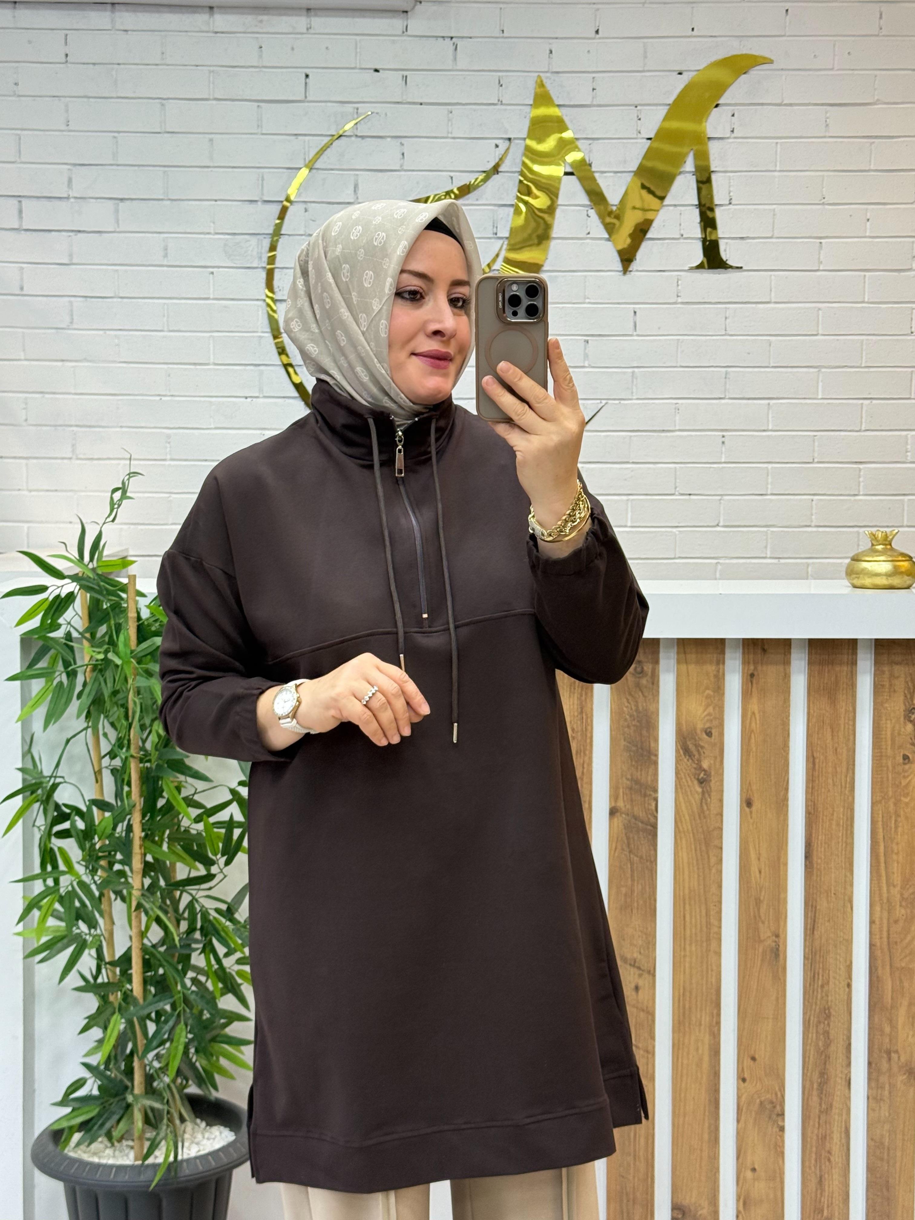 OVERSİZE PAMUKLU TUNİK