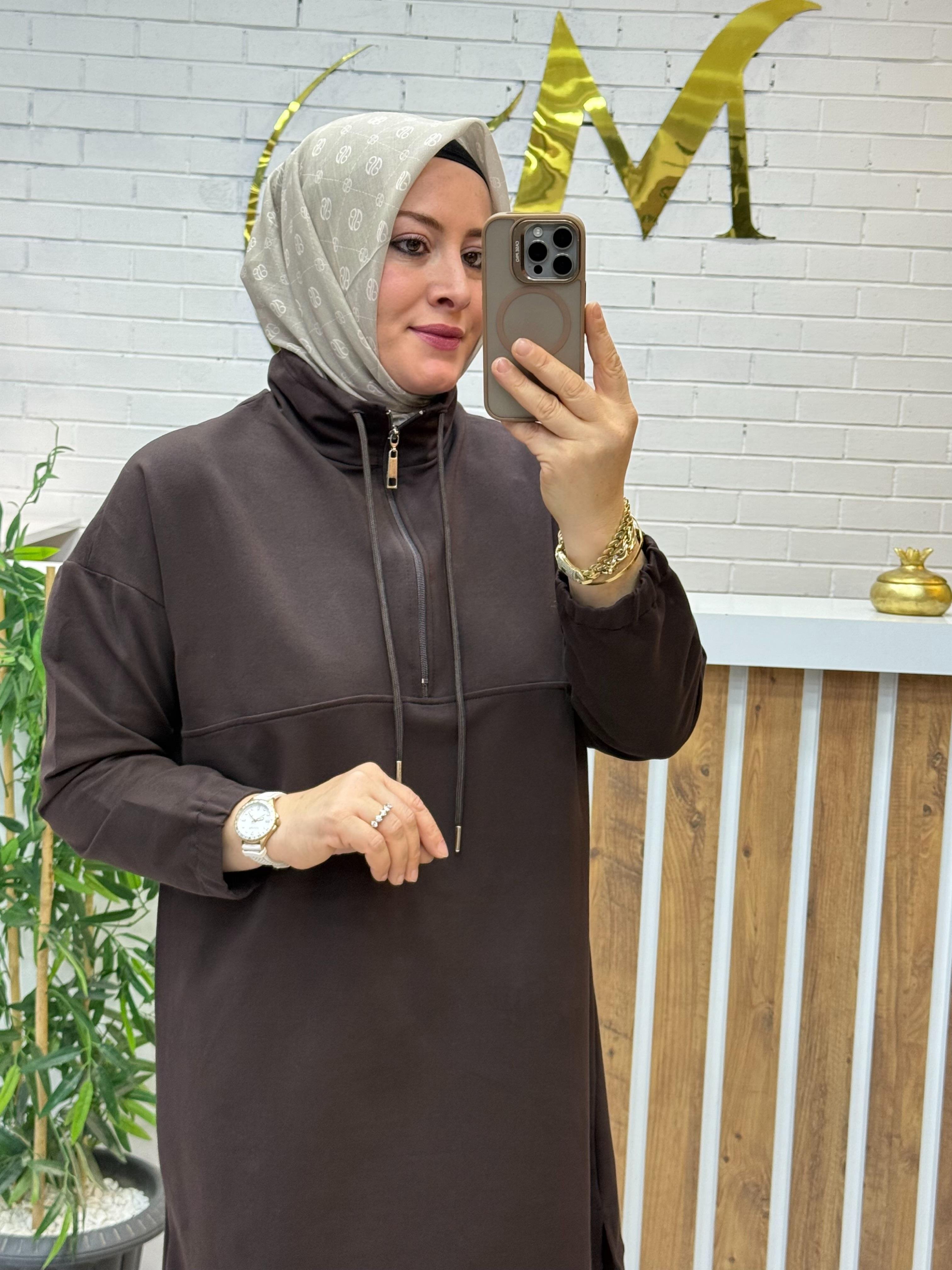 OVERSİZE PAMUKLU TUNİK