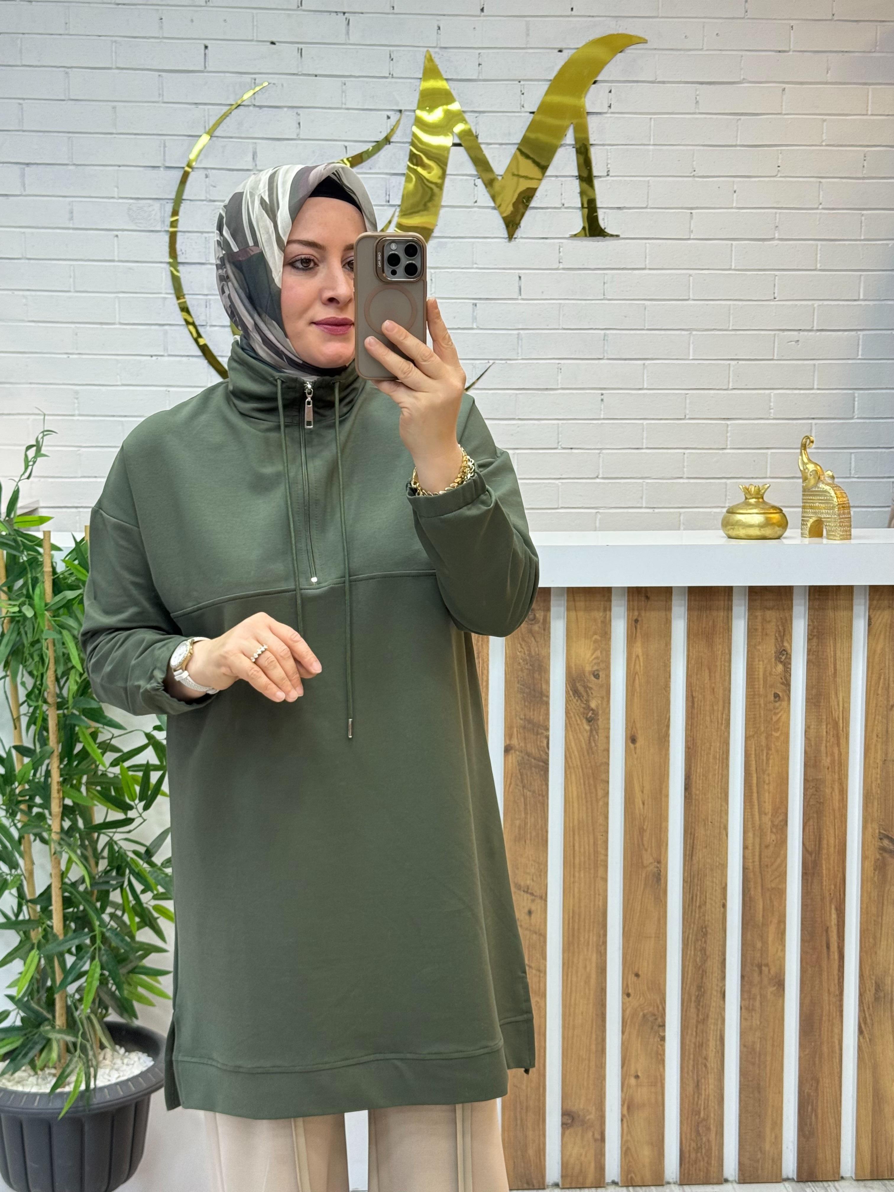 OVERSİZE PAMUKLU TUNİK