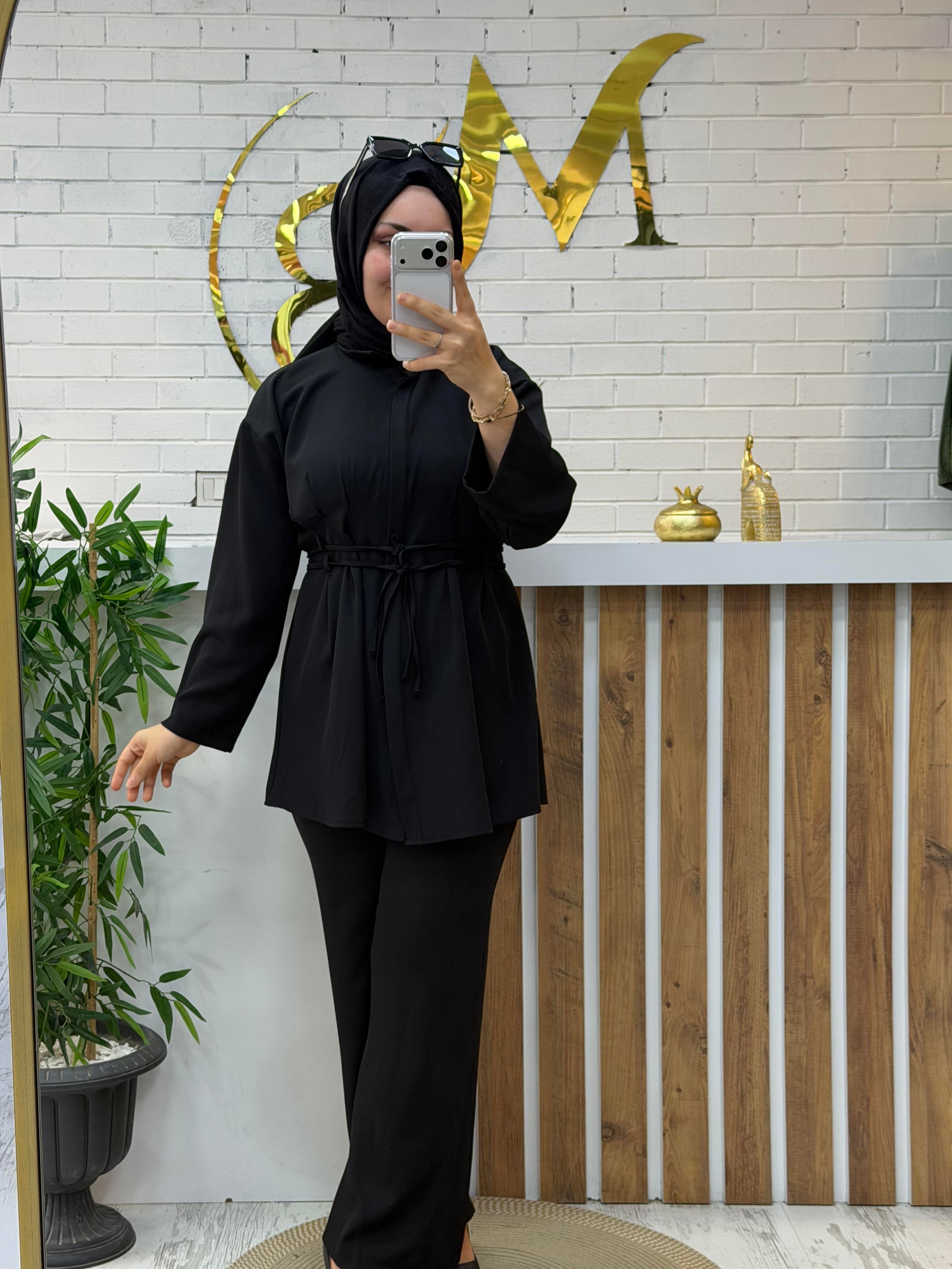 PRADA ÇİFT BAĞCIKLI ZARİF TAKIM