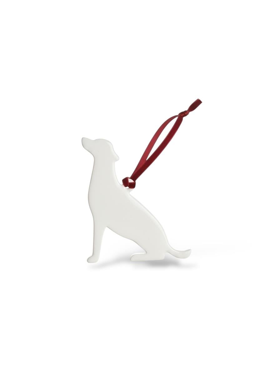 KÖPEK 3'LÜ  YILBAŞI SÜSÜ BEYAZ