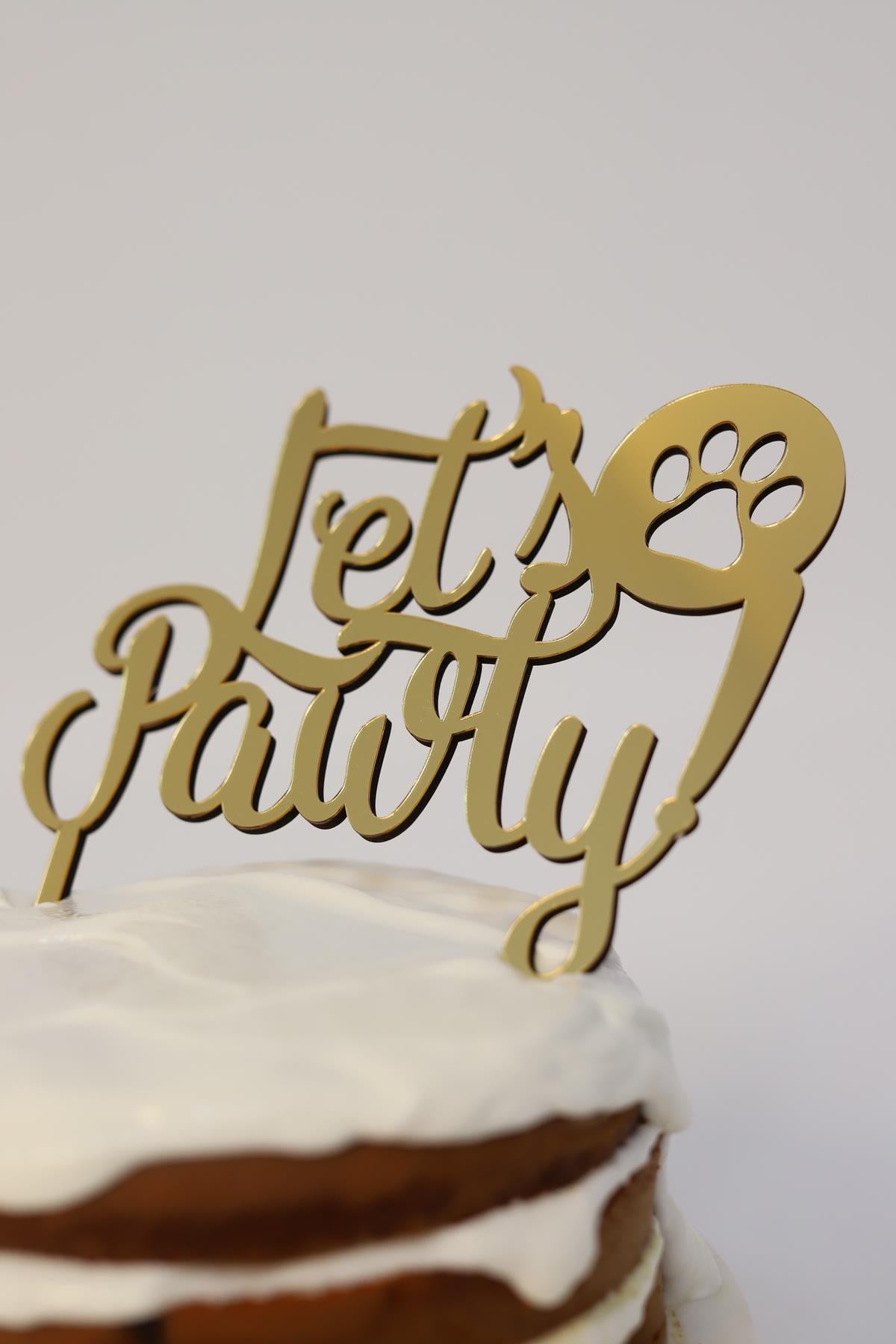 LETS PAWTY Pati Pasta Süsü