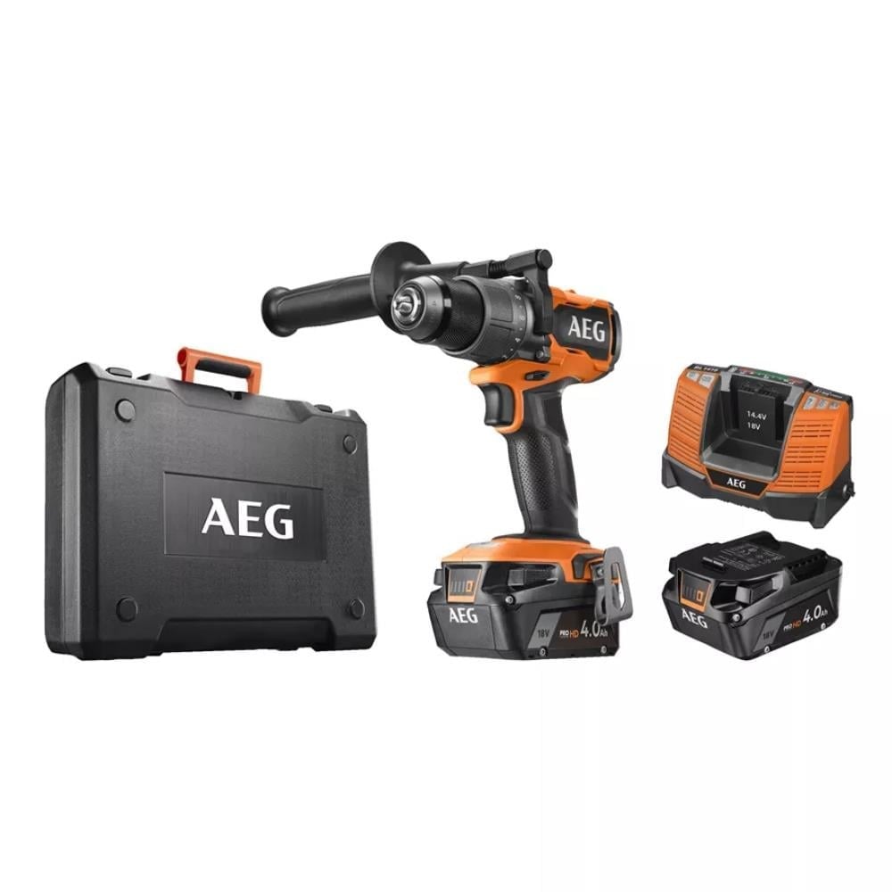 AEG BS 18C3BL-402C Şarjlı Matkap Kömürsüz 18V 4Ah