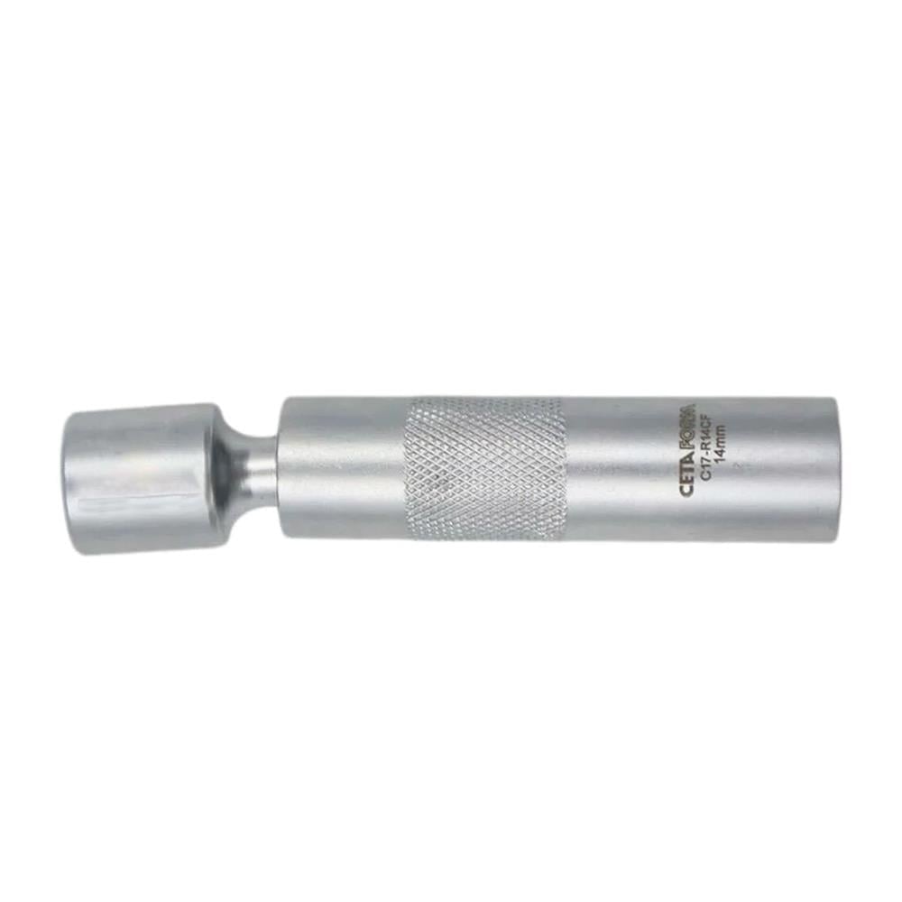 AFIX 3/8 On İki Köşe Mafsallı Buji Lokması 14 Mm