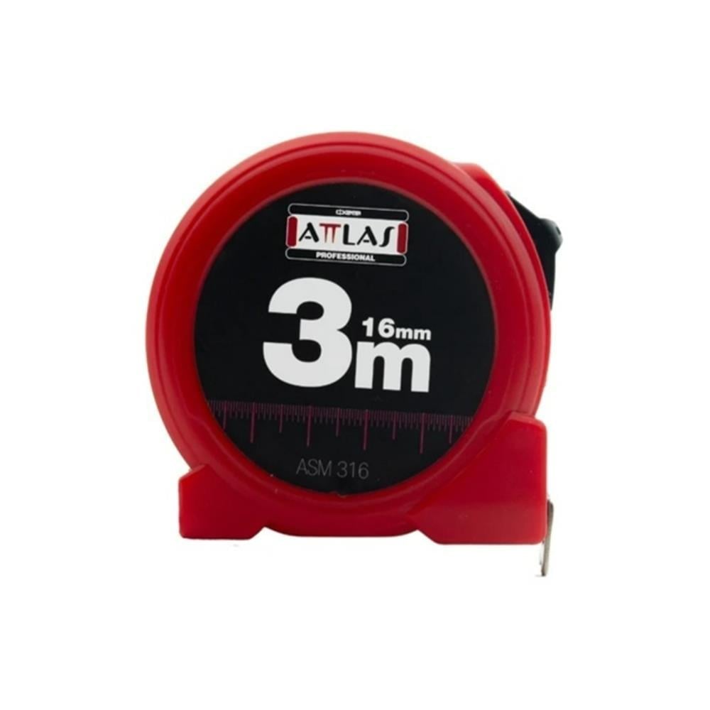 ATTLAS ASM 316 Şerit Metre 16 Mm 3 Metre