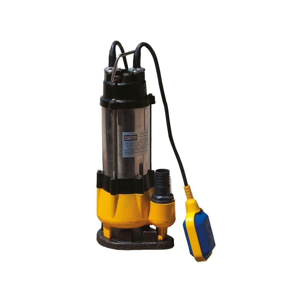 ATTLAS V250A-F Döküm Gövdeli Atık Su Pompası Dayanıklı 0.4 HP