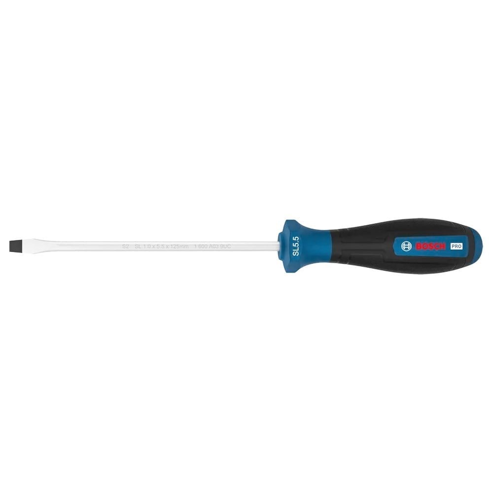 BOSCH Düz Uçlu Tornavida Pro SL 1.0 X 5.5 X 125 Mm