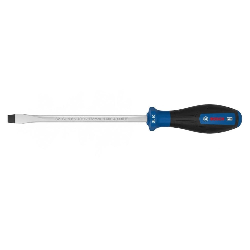 BOSCH Düz Uçlu Tornavida Pro SL 1.6 X 10 X 175 Mm