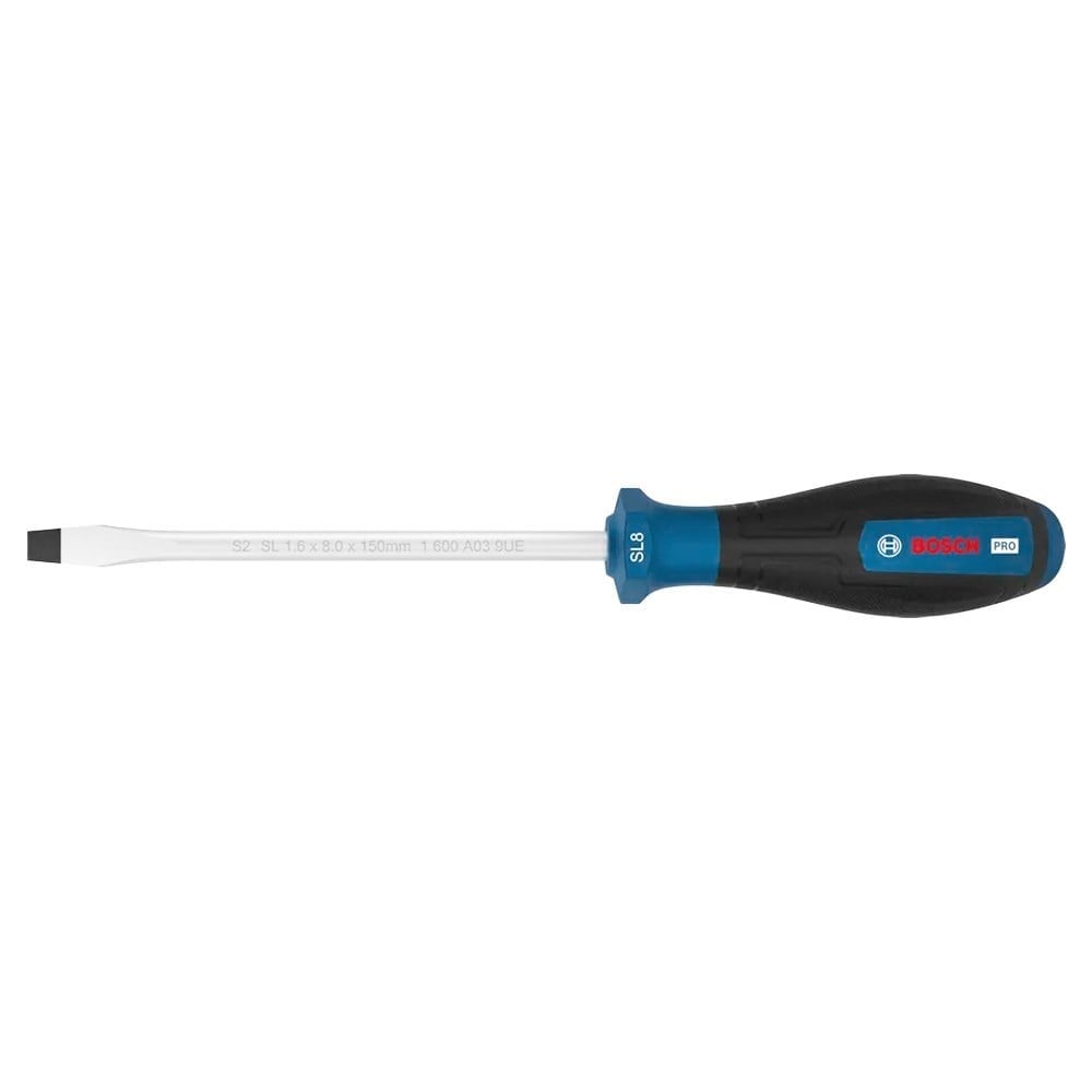 BOSCH Düz Uçlu Tornavida Pro SL 1.6 X 8 150 Mm
