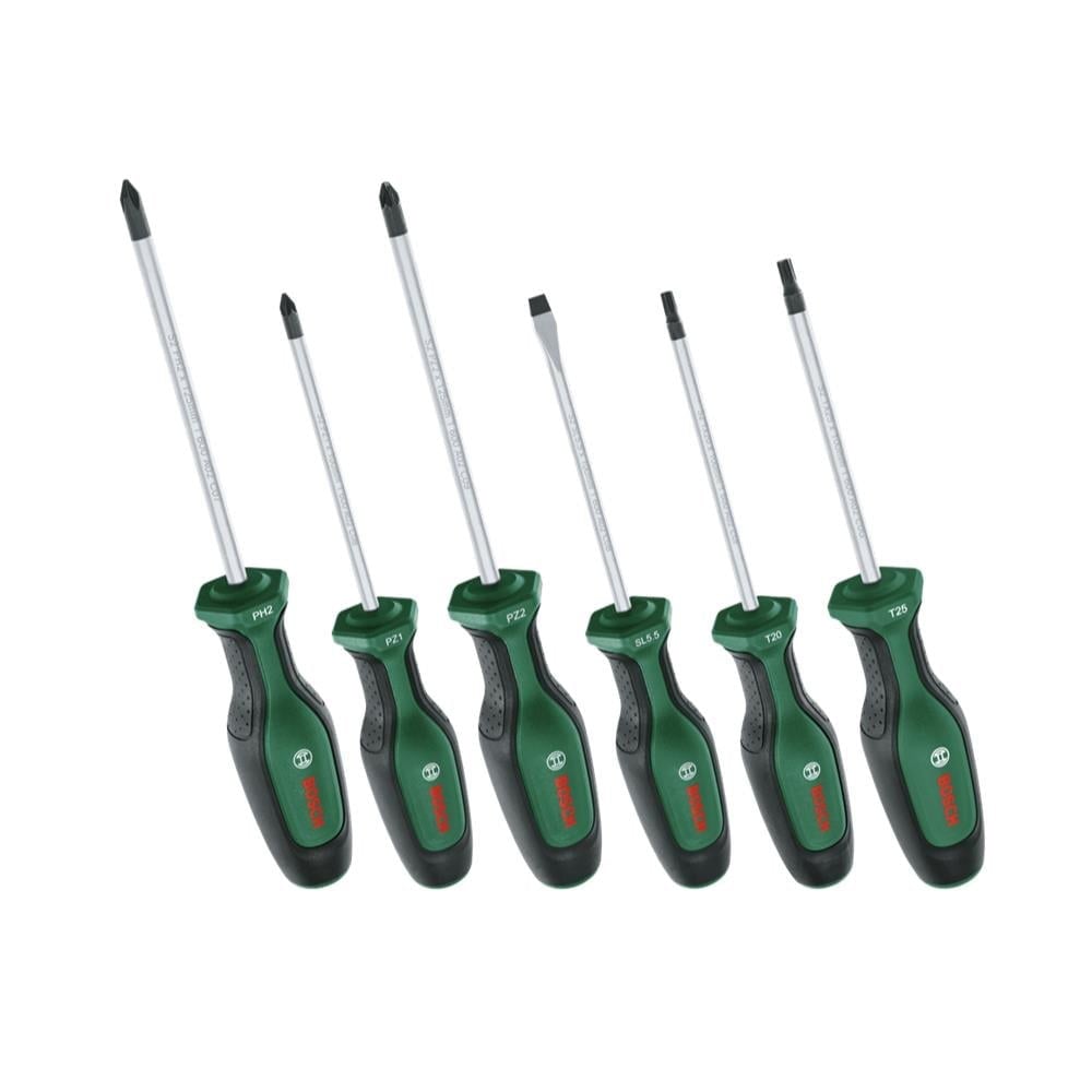 BOSCH Düz Yıldız Ve Torx Uçlu Tornavida Takımı 6 Parça Premium
