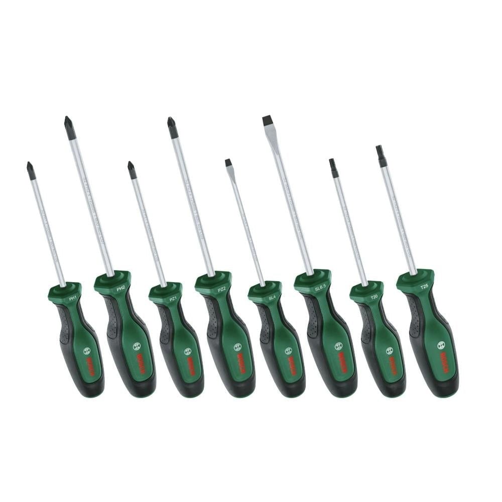 BOSCH Düz Yıldız Ve Torx Uçlu Tornavida Takımı 8 Parça