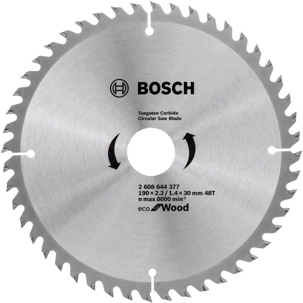 BOSCH Ecow 48 Diş Daire Testere Bıçağı 190 X 30 Mm