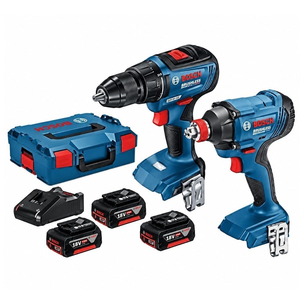 BOSCH GDX 180 Li - GSR 18V-50 - 5 Ah 3 Akülü Darbeli Somun Sıkma Makinesi