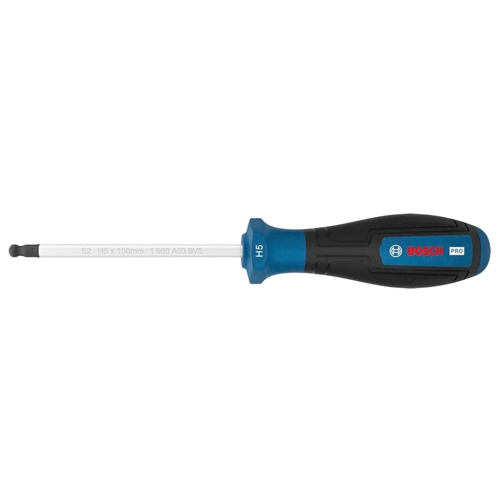 BOSCH H5 Allen Uçlu Tornavida 100 Mm