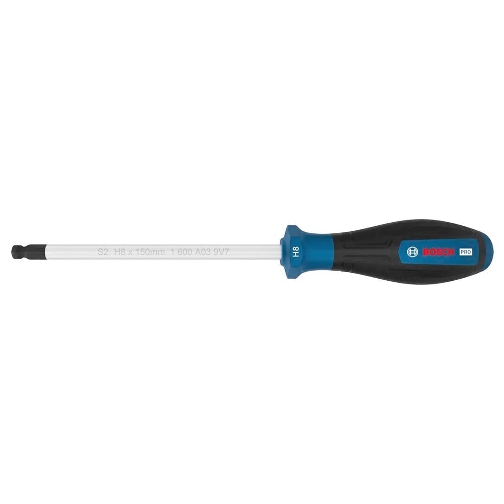 BOSCH H8 Allen Uçlu Tornavida 150 Mm
