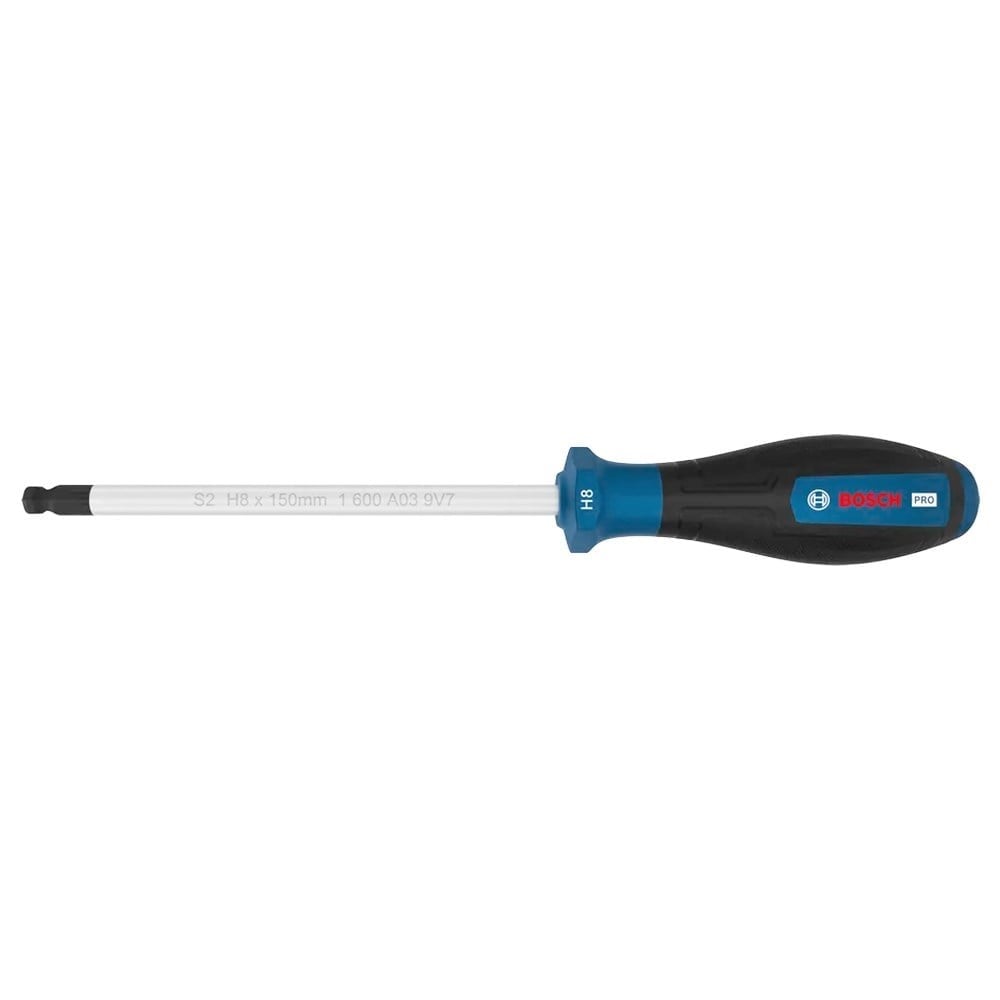 BOSCH H8 Allen Uçlu Tornavida 150 Mm