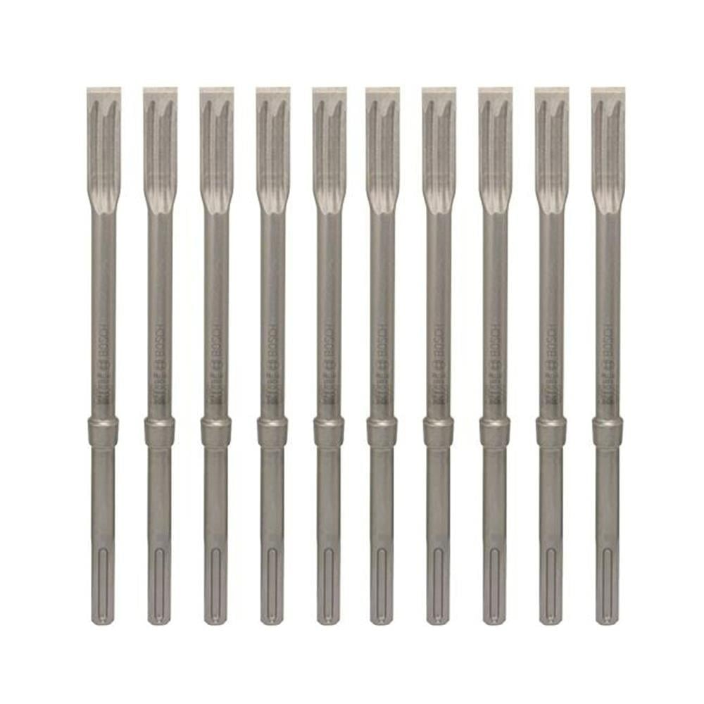 BOSCH SDS Max Kırıcı Delici Uç Seti Yassı Keski Uç 400 X 25 Mm 10 Parça