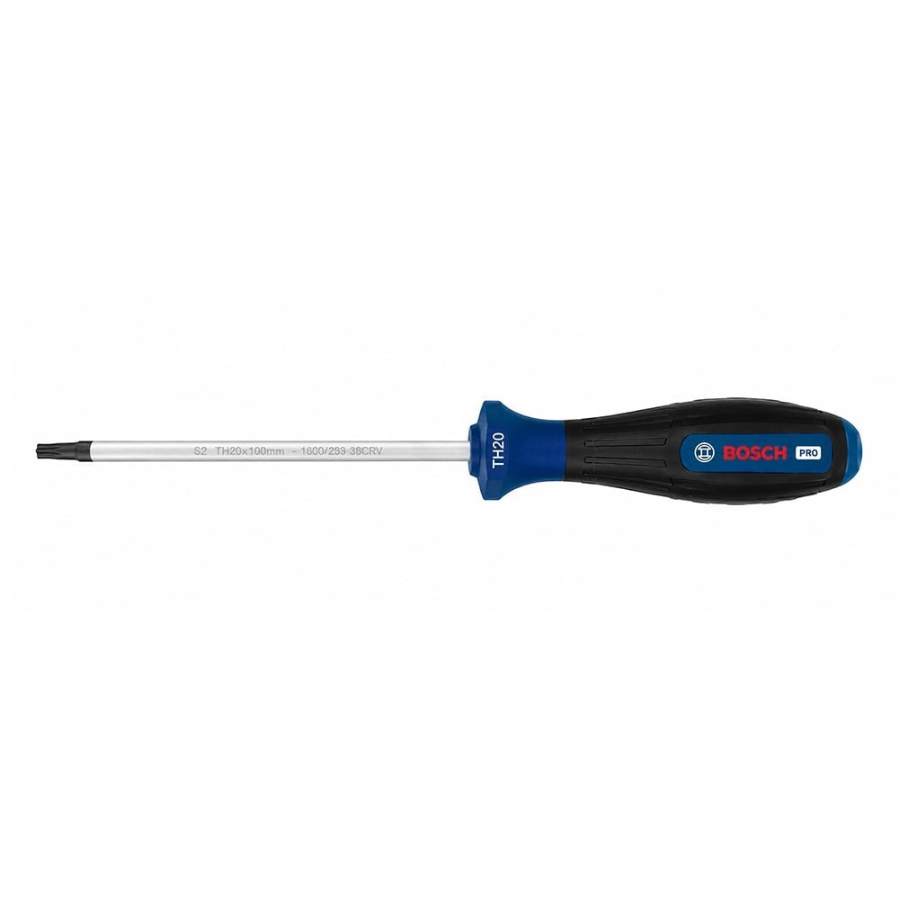 BOSCH T20 Torx Uçlu Tornavida Delikli Pro TH20 X 100 Mm
