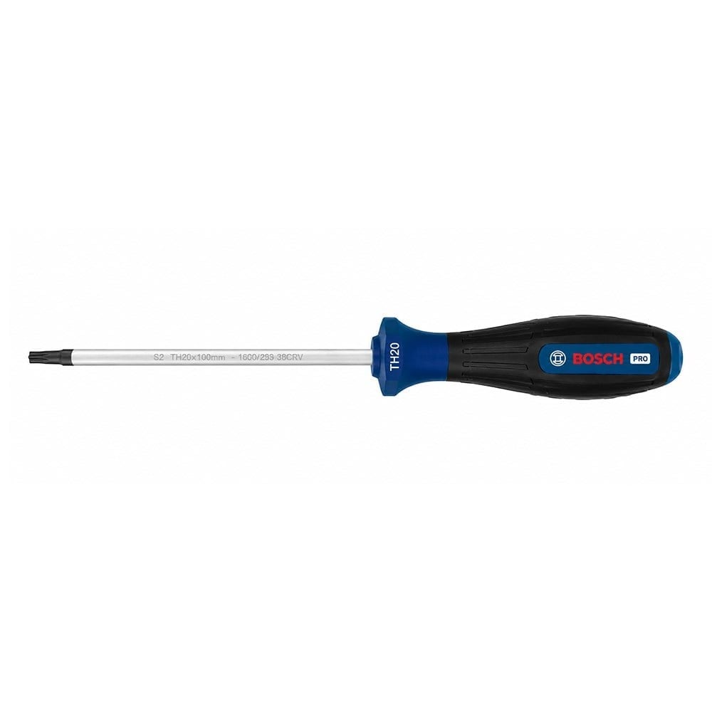 BOSCH T20 Torx Uçlu Tornavida Delikli Pro TH20 X 100 Mm