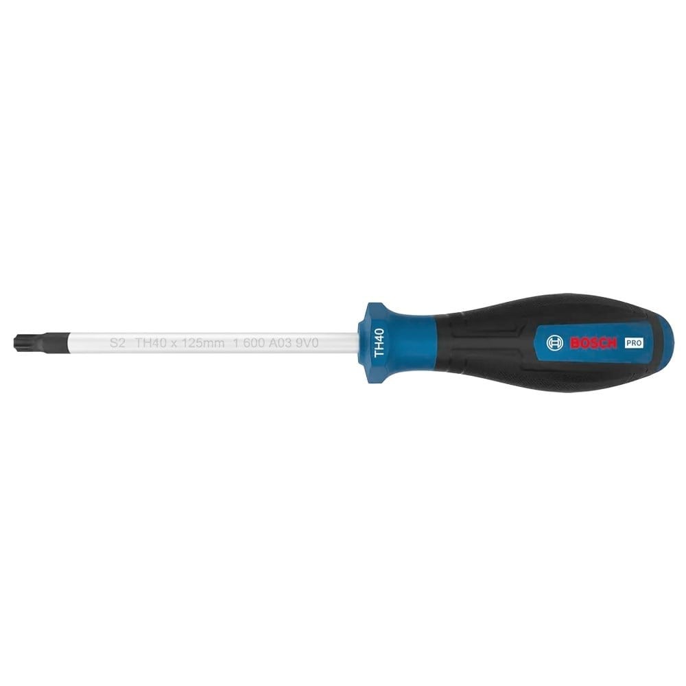 BOSCH T40 Torx Uçlu Tornavida Delikli Pro 125 Mm