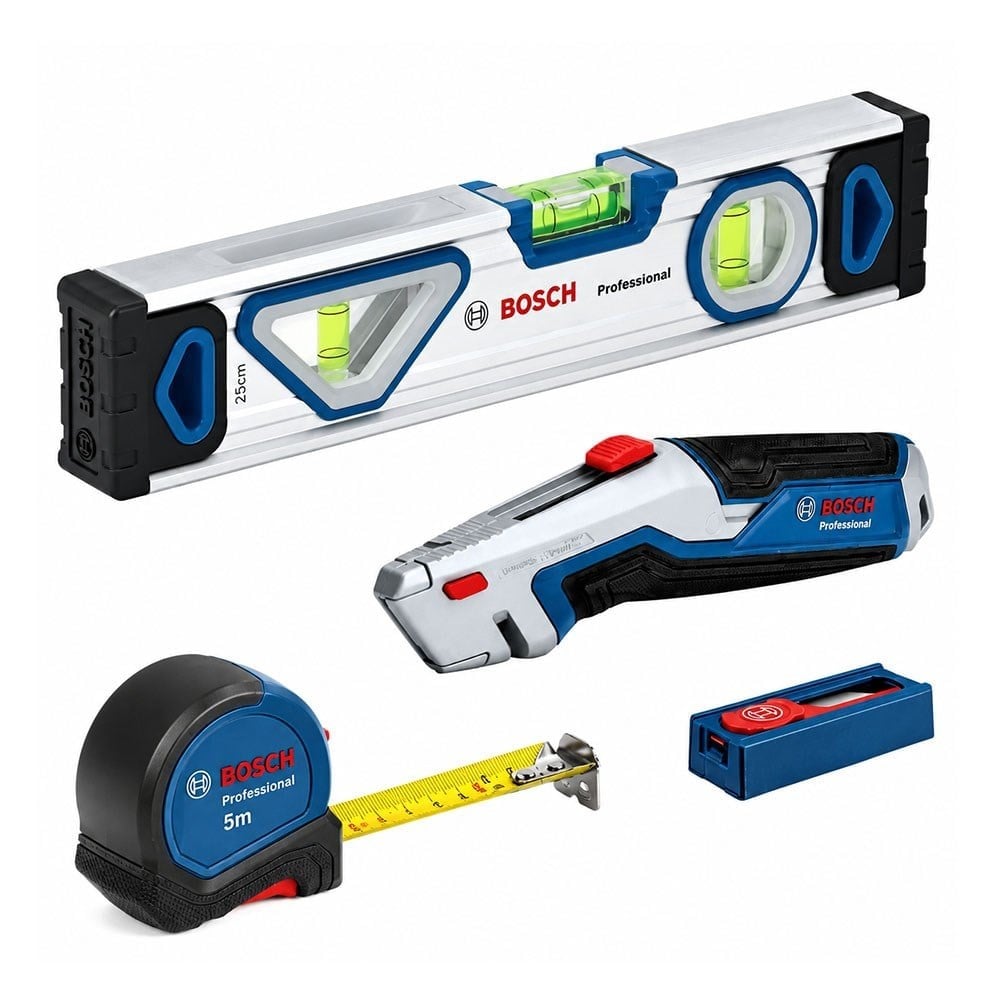BOSCH 1600A027M3 Dolu Takım Çantası - El Aleti Seti Profesyonel 13 Parça