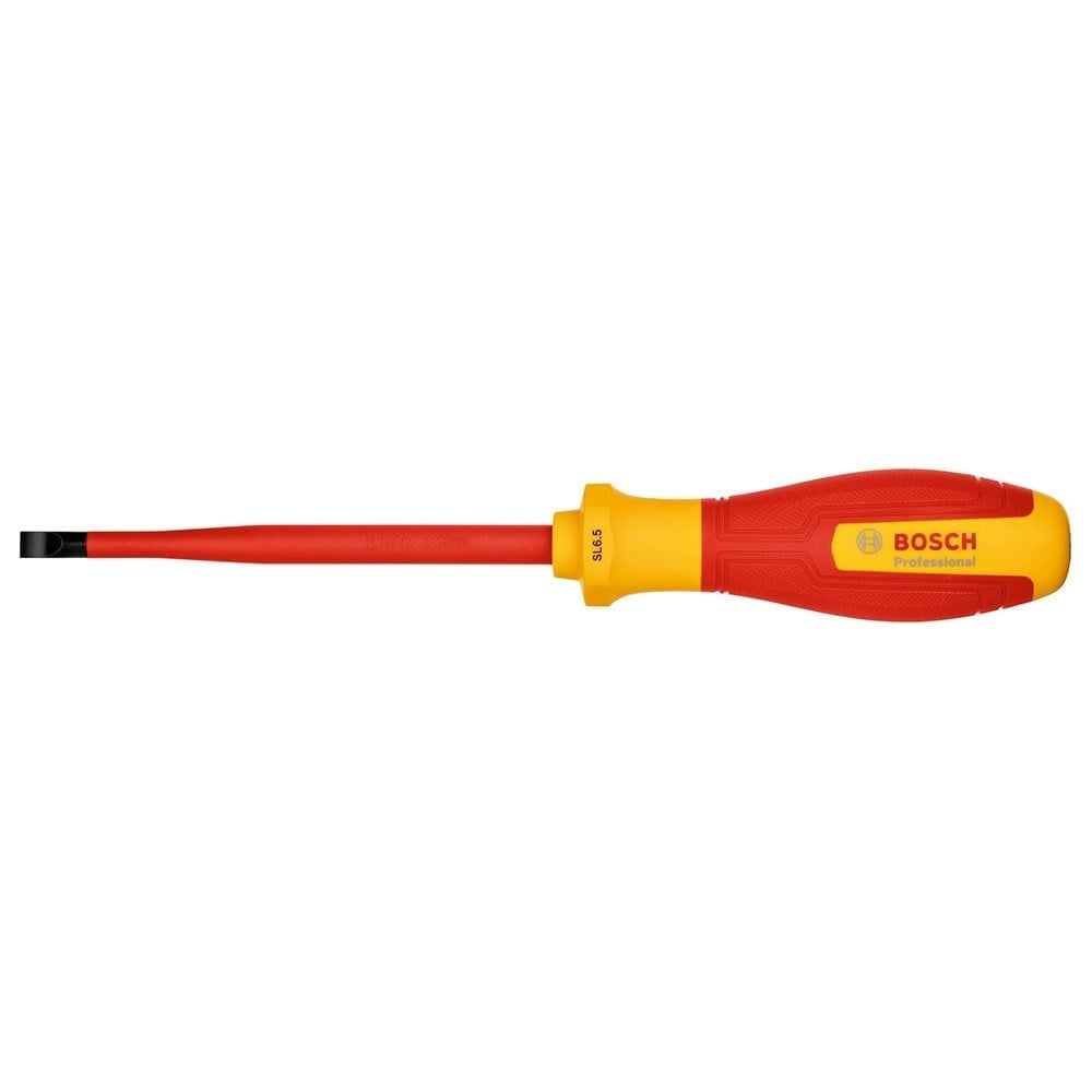 BOSCH Düz Uçlu Tornavida Izoleli PRO VDE 6.5 X 125 Mm