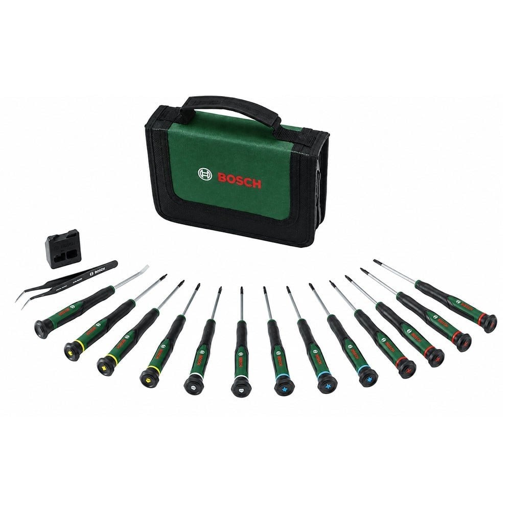 BOSCH Hassas Tornavida Seti 15 Parça