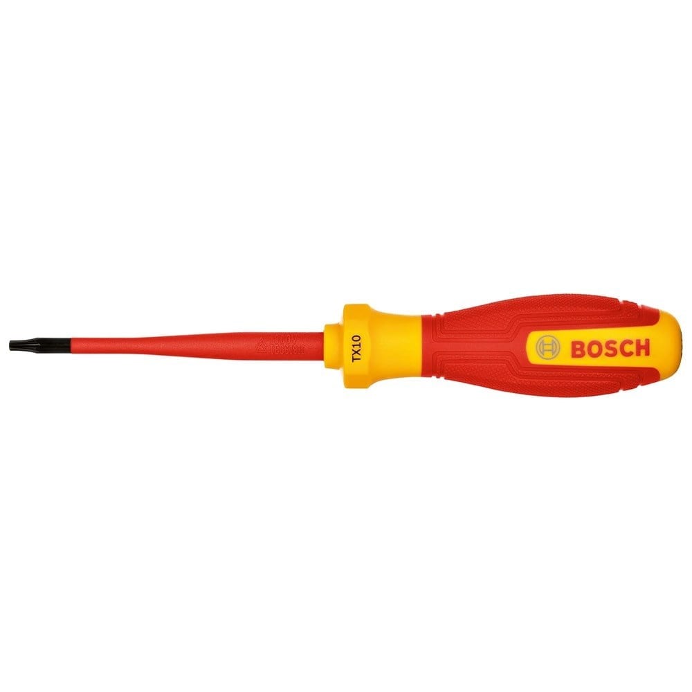 BOSCH T10 Torx Uçlu Tornavida Izoleli PRO VDE 75 Mm