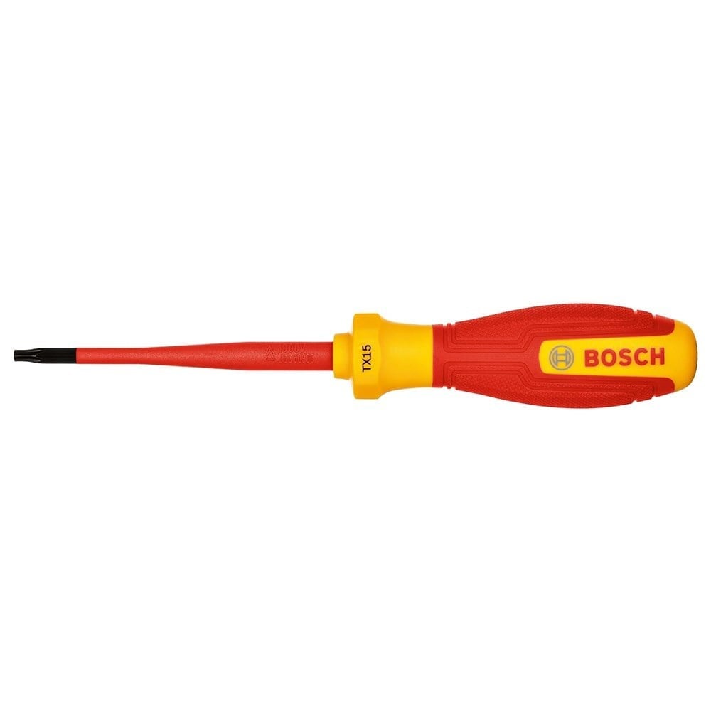 BOSCH T15 Torx Uçlu Tornavida Izoleli PRO VDE 75 Mm