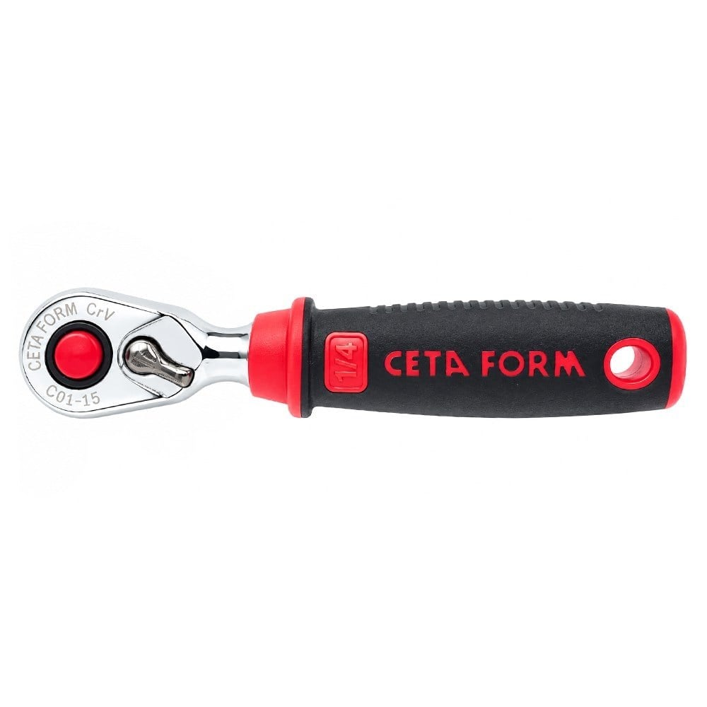 CETA FORM 1/4 Lokma Cırcır Kolu 48 Diş 95 Mm