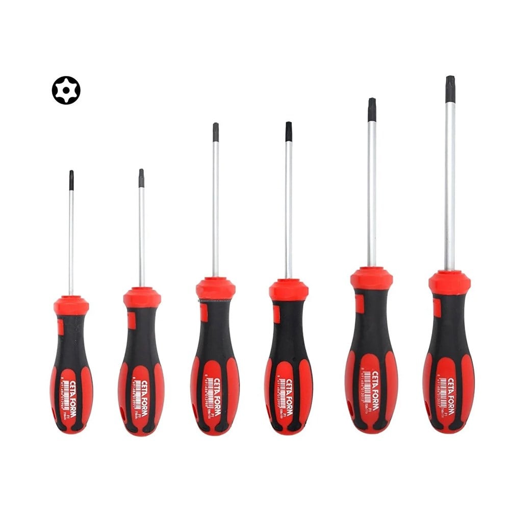CETA FORM Torx Tornavida Takımı Delikli C-Plus 6 Parça