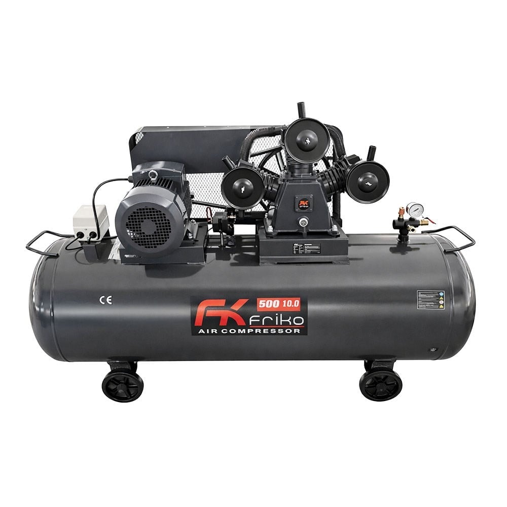 FRIKO 500 LT Hava Kompresörü Yüksek Hızlı 10 HP