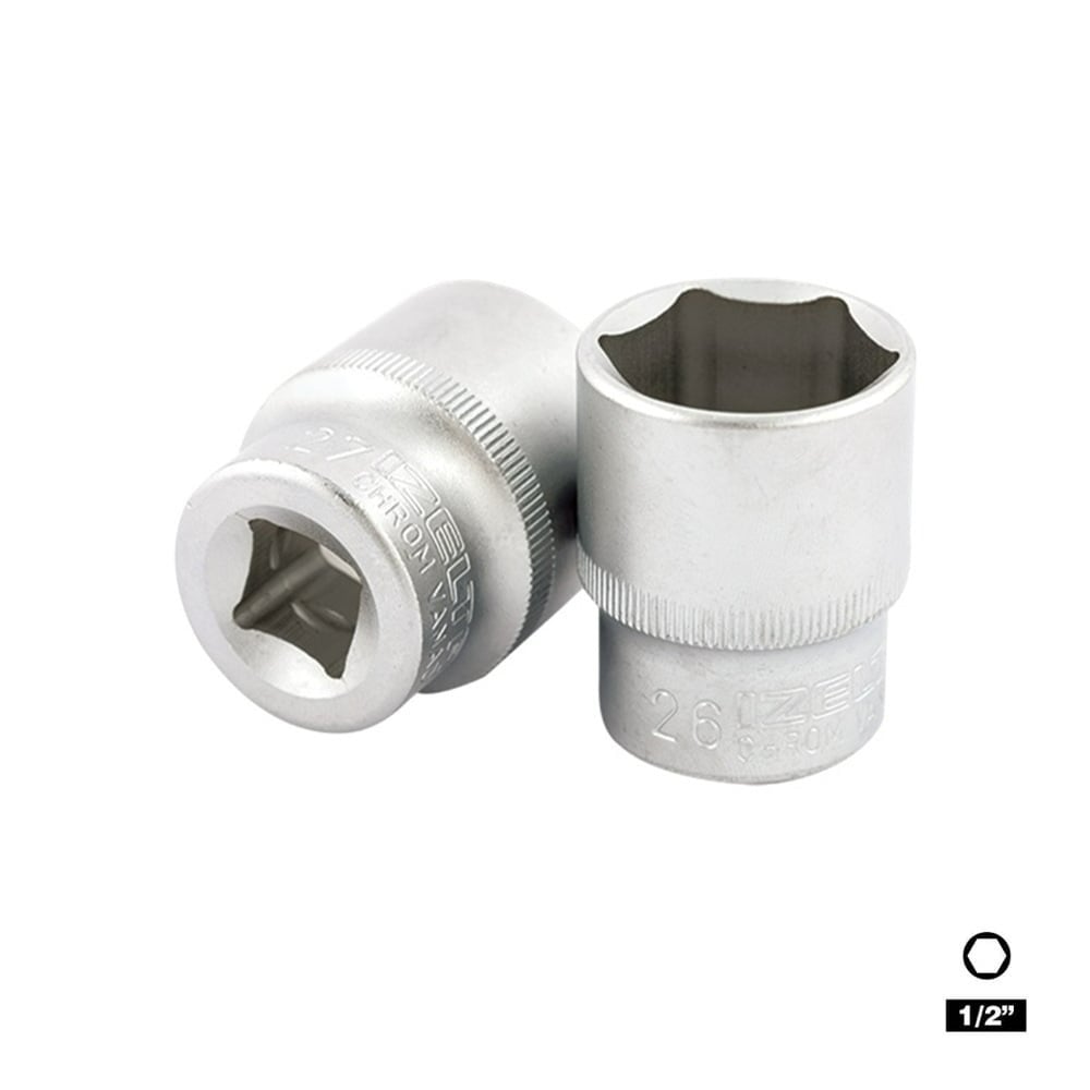 IZELTAS 1/2 Altı Köşe Lokma 23 Mm