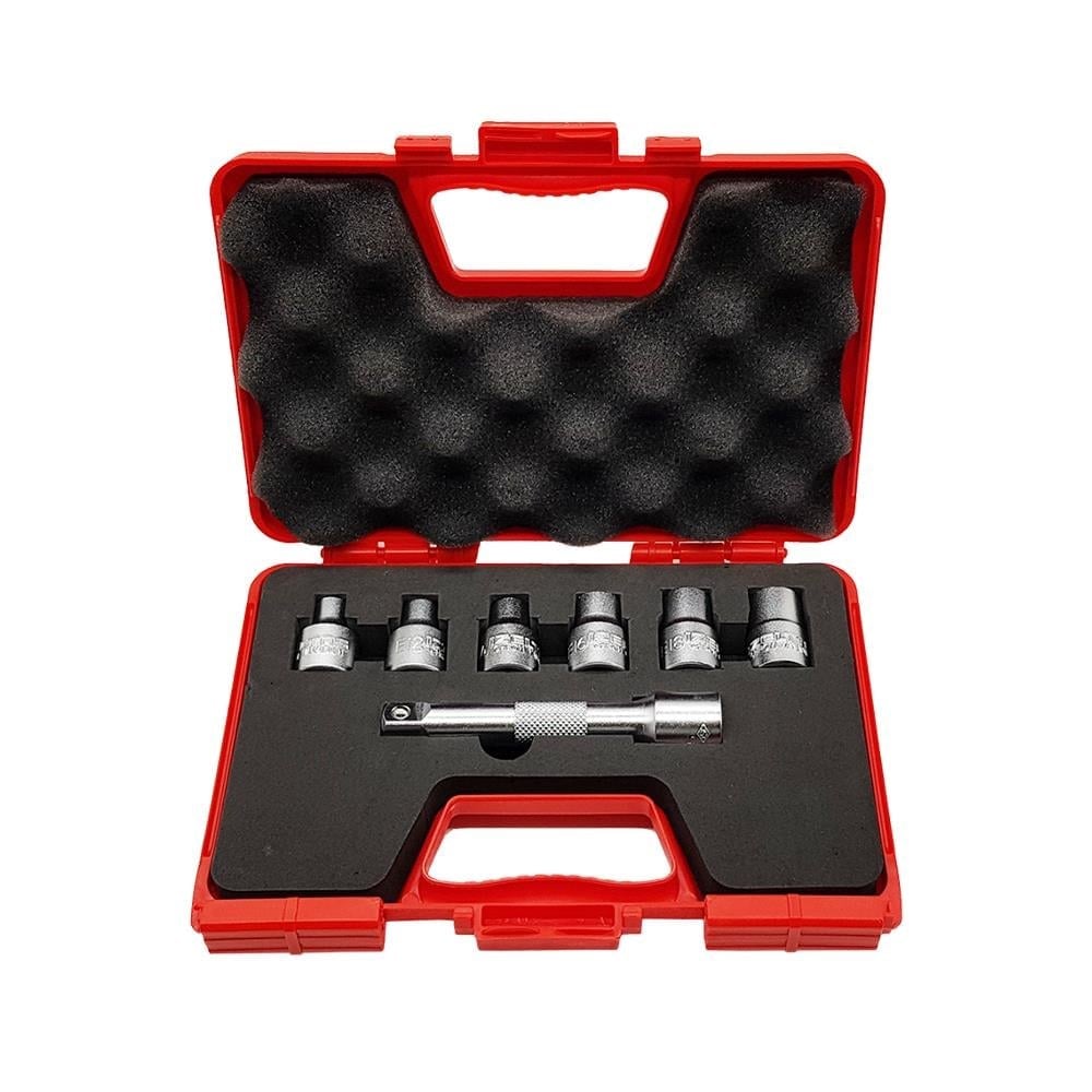 IZELTAS 1/2 Torx Uçlu Lokma Takımı 7 Parça