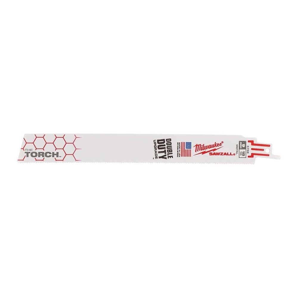 MILWAUKEE 9 X 18 Torch Thıck Bi-Metal Kılıç Testere Bıçağı 230 Mm 5 Adet