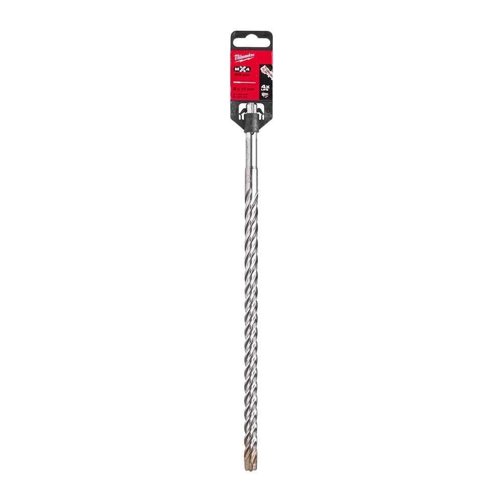MILWAUKEE SDS-PLUS MX4 Elmaslı Matkap Ucu 12 X 310 Mm