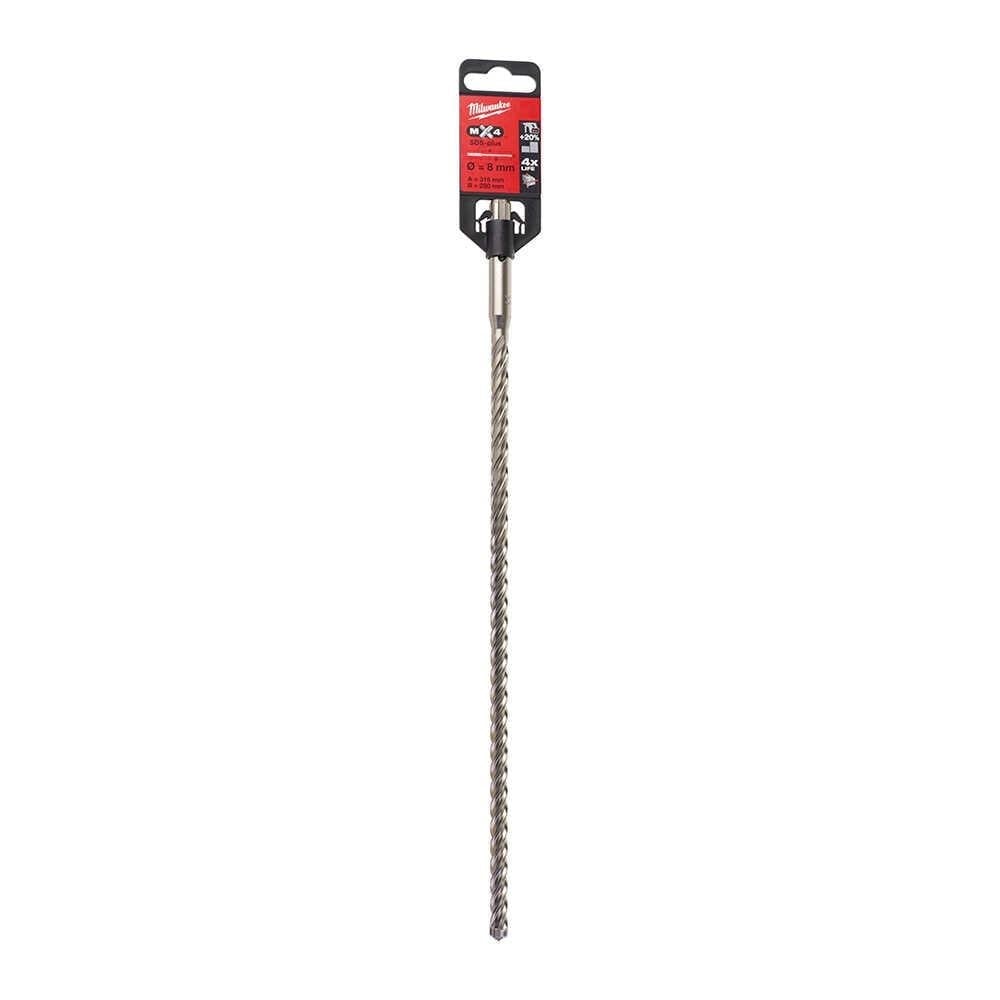 MILWAUKEE SDS-PLUS MX4 Elmaslı Matkap Ucu 8 X 315 Mm