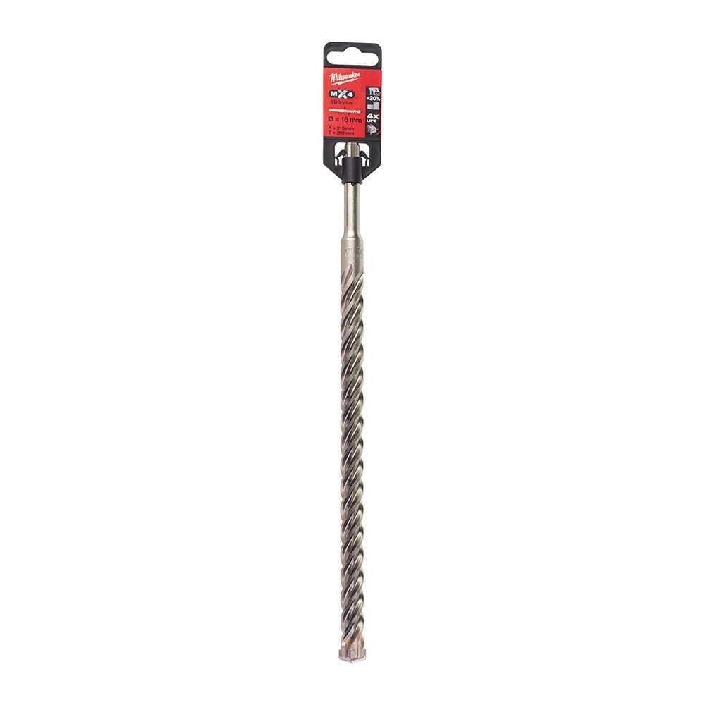 MILWAUKEE SDS-PLUS MX4 Elmaslı Matkap Ucu 16 X 310 Mm