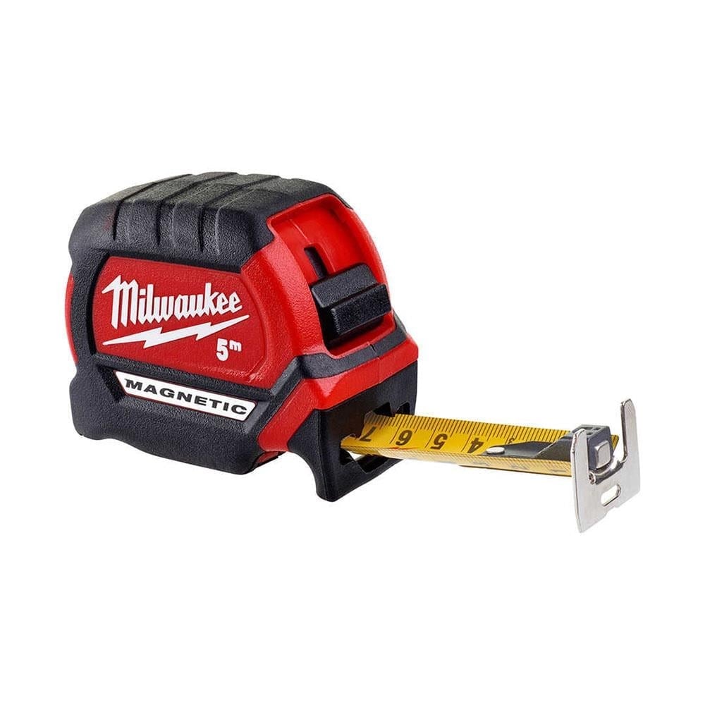 MILWAUKEE Şerit Metre Manyetik Metre 27 Mm 5 Metre